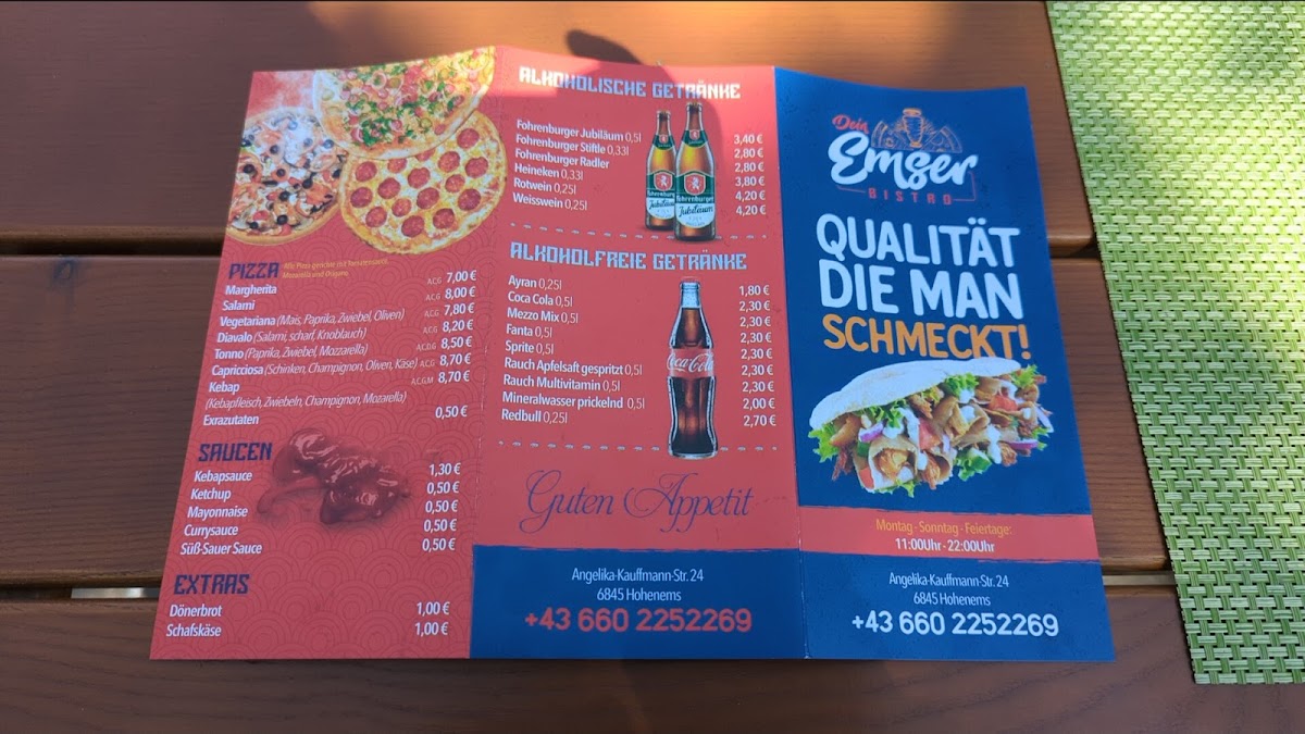 Menu Dein Emser Bistro-1